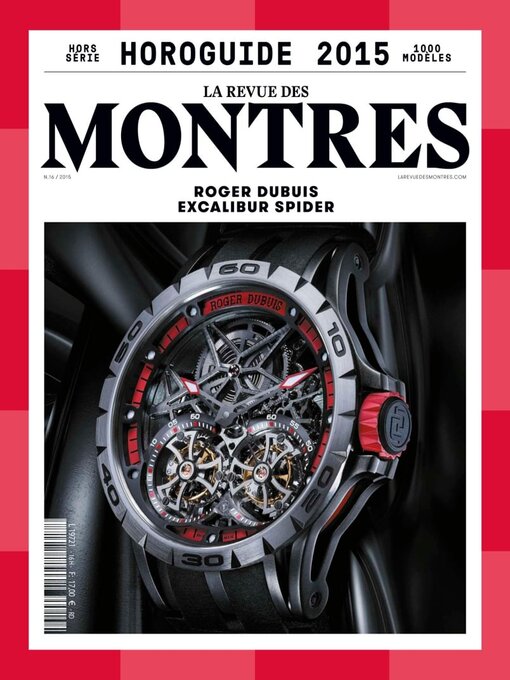 Cover image for La Revue des Montres - l'Horoguide: 2015